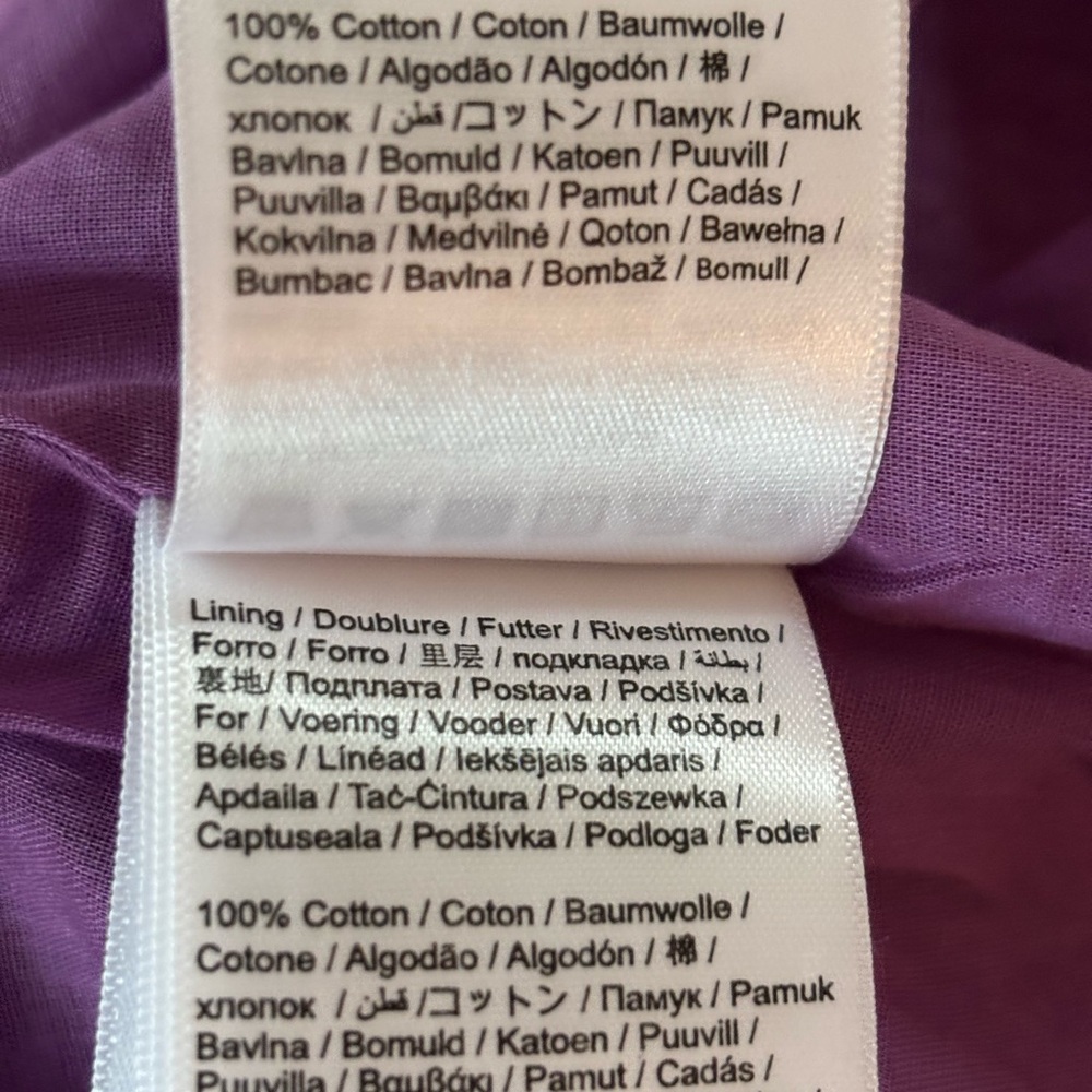FARM Rio Purple and White Mini Dress - Picture 13 of 13